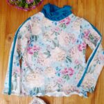 Tutina floreale turchese